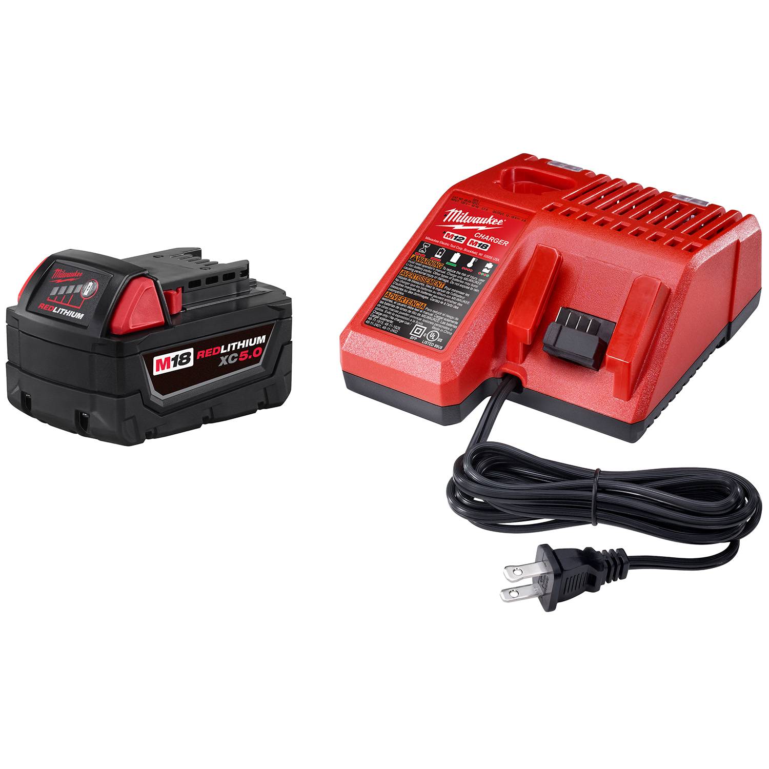 CARGADOR 220V Y BATERIA 5 AH