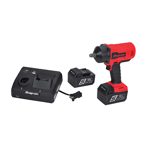 JUEGO LLAVE IMPACTO INALAMBRICA 1/2" 18 V  C/ ACCESORIOS 1000 LBS/PIE